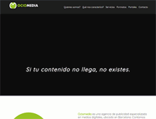 Tablet Screenshot of ociomedia.com